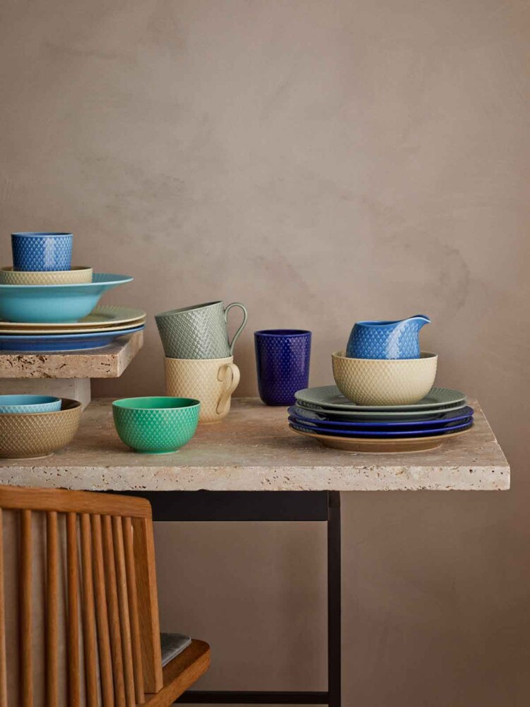 rhombus, heather porcelain,