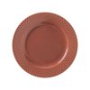 rhombus, heather porcelain, lunch plate