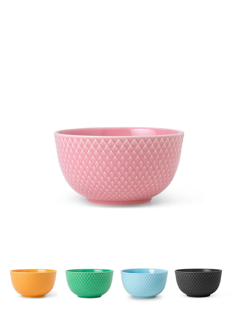 rhombus, heather porcelain, bowl