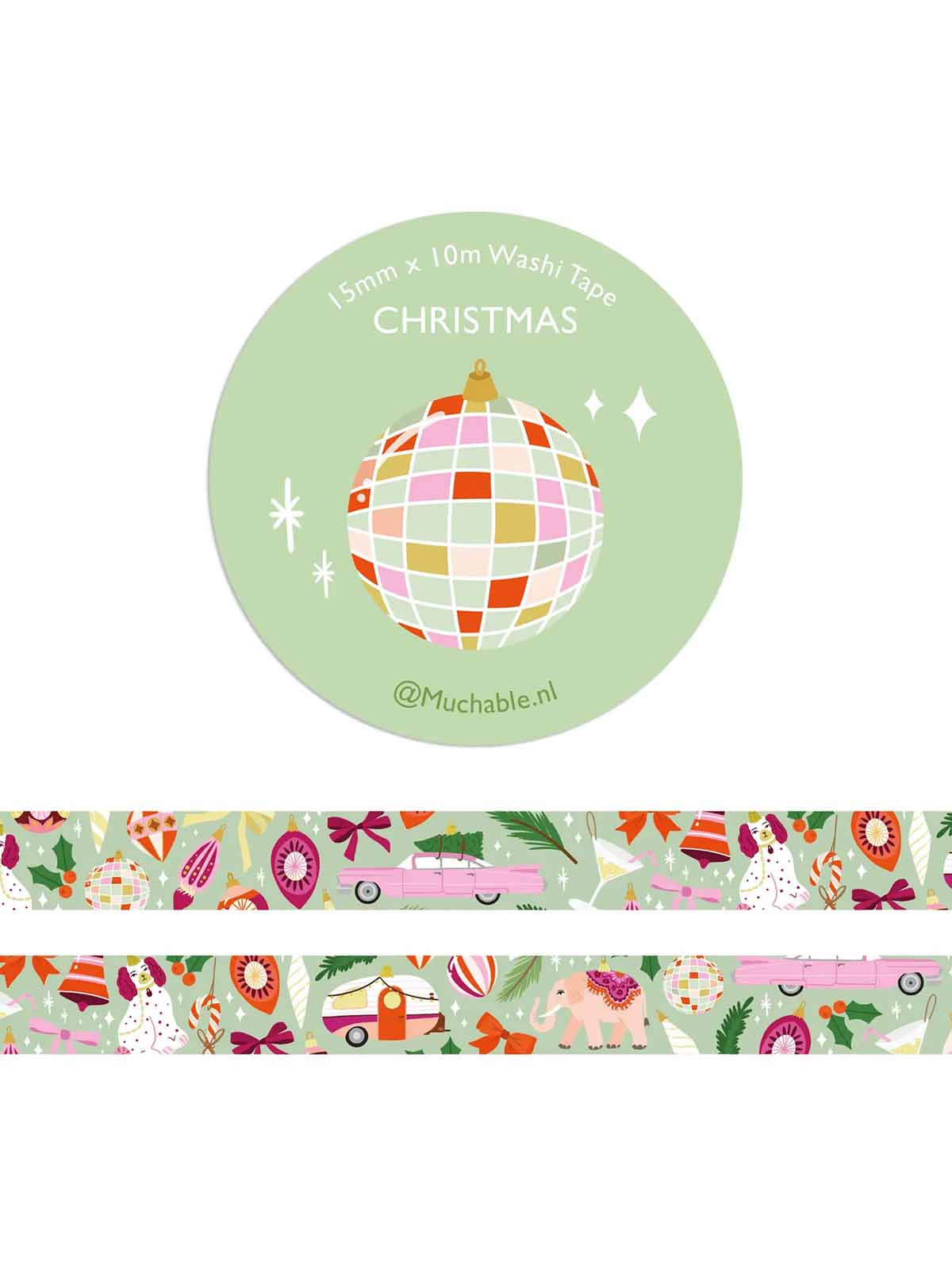 Wasi tape - Christmas decorations