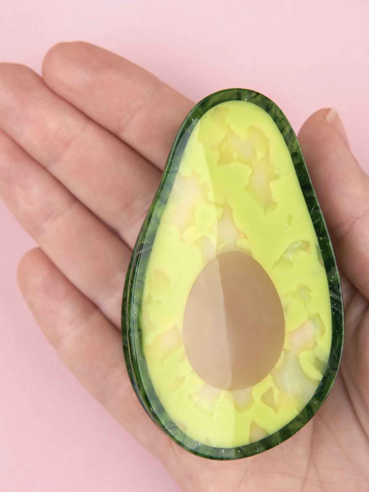 cou covokadoubas suzette hair clip - avocado