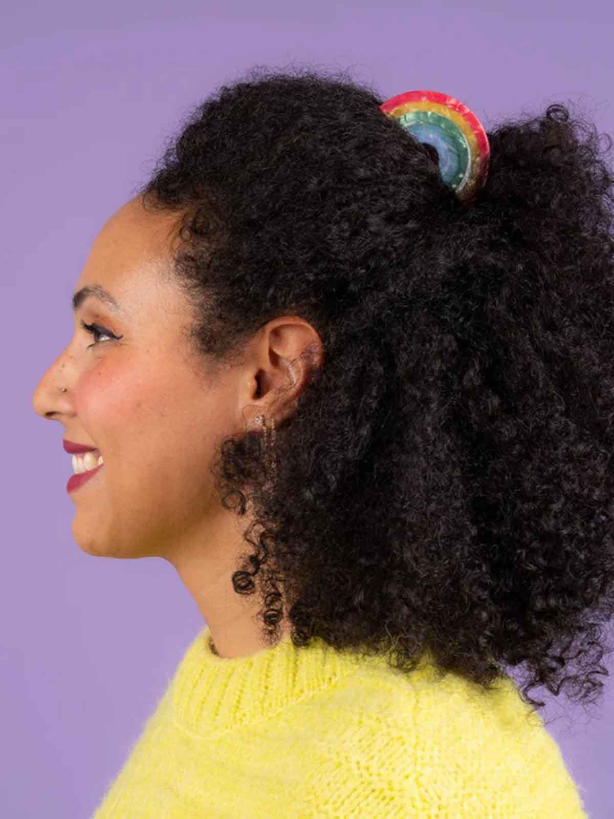 cou covokadoubas suzette hair clip - rainbow