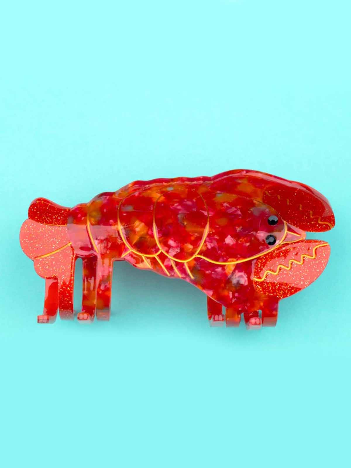 cou cou suzette hair clip red lobster