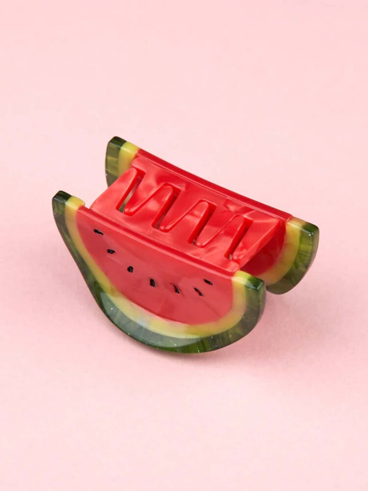 cou cou suzette mini hair clip - watermelon