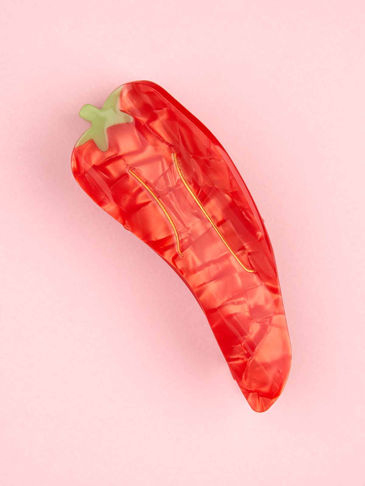 cou cou suzette hair clip - red chili