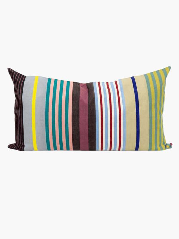 a world of carft - afroat - stipet cushion 50 x 90 cm - victoria