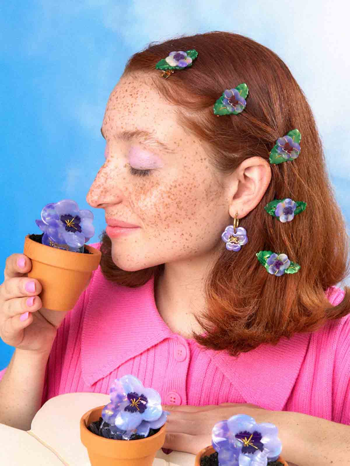 cou cou suzette hairpin stepmother flower
