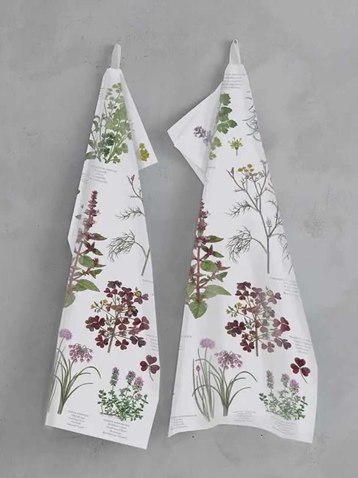 koustrup & co. tea towel herbs