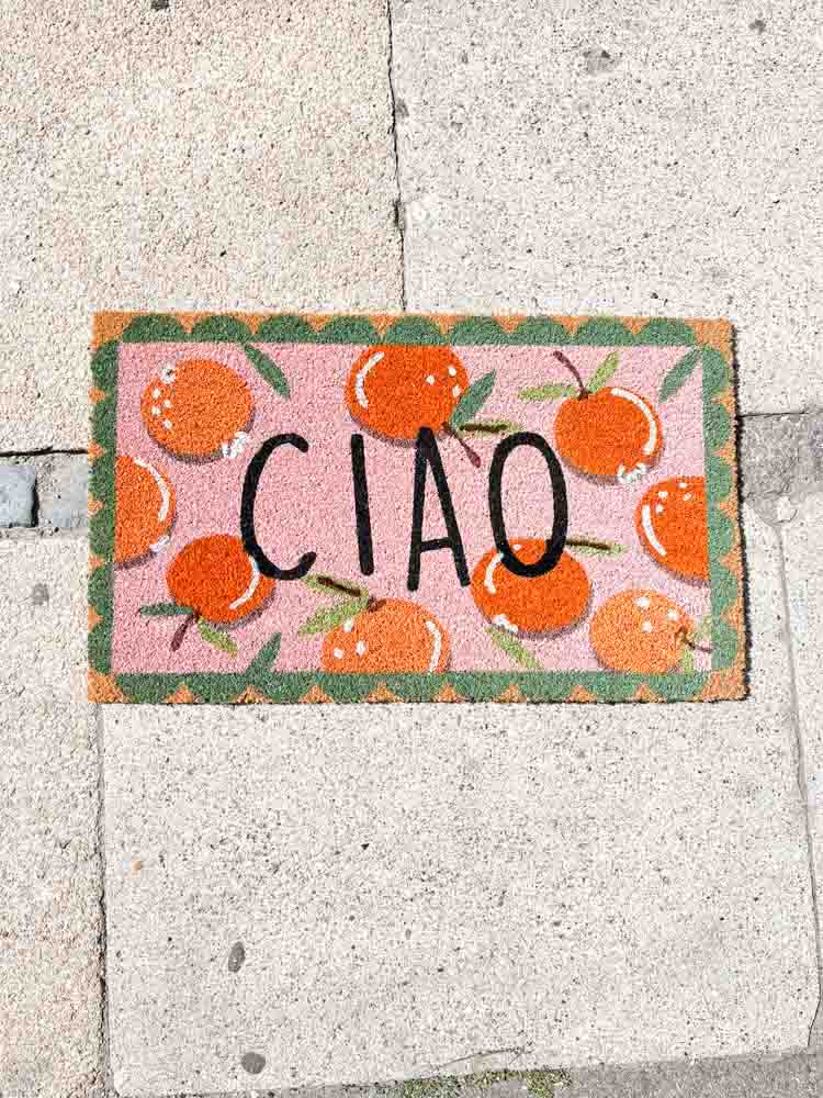 remix by Sofia - doormat ciao_web