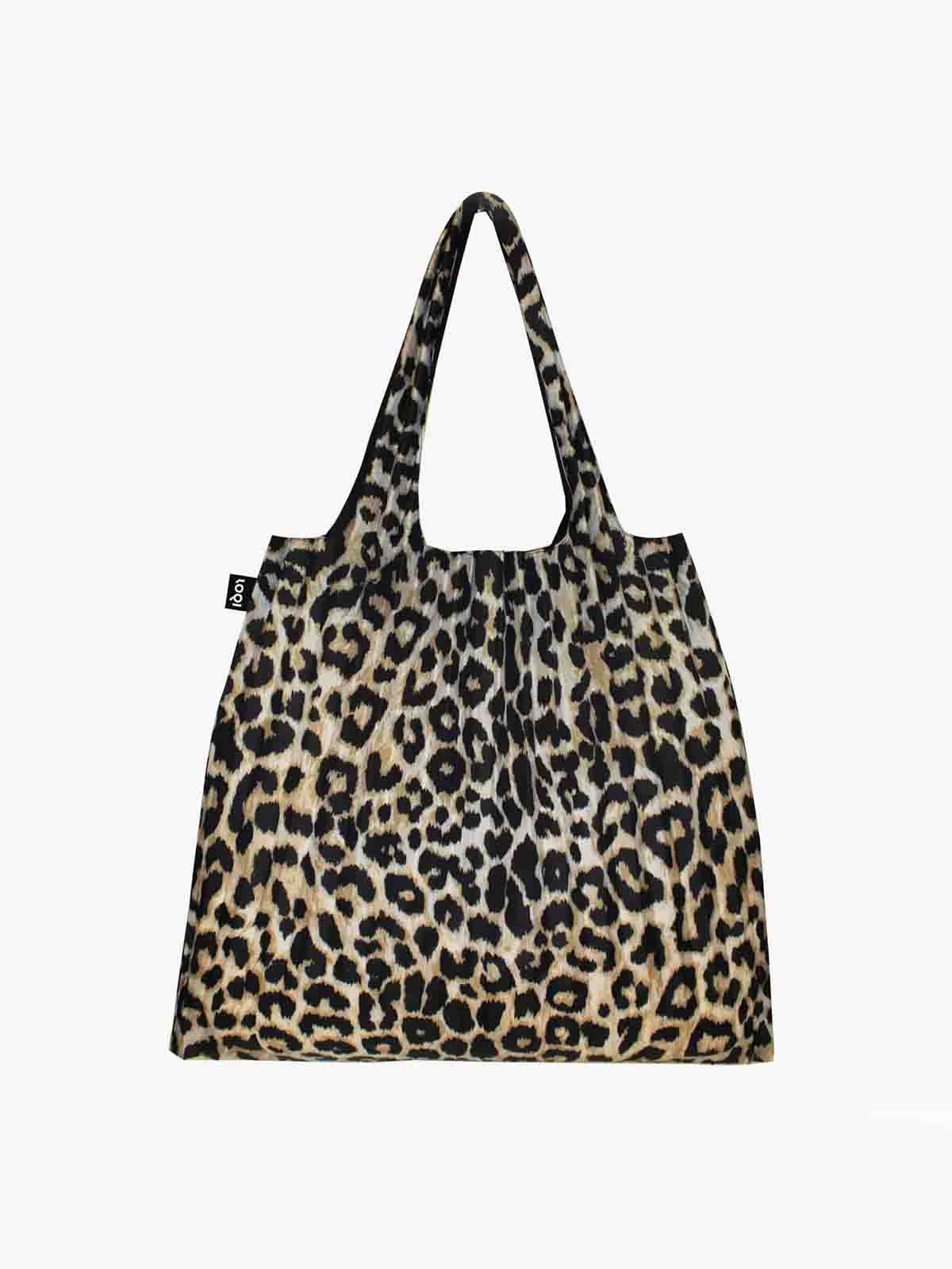 LOQI shopping bag leopard