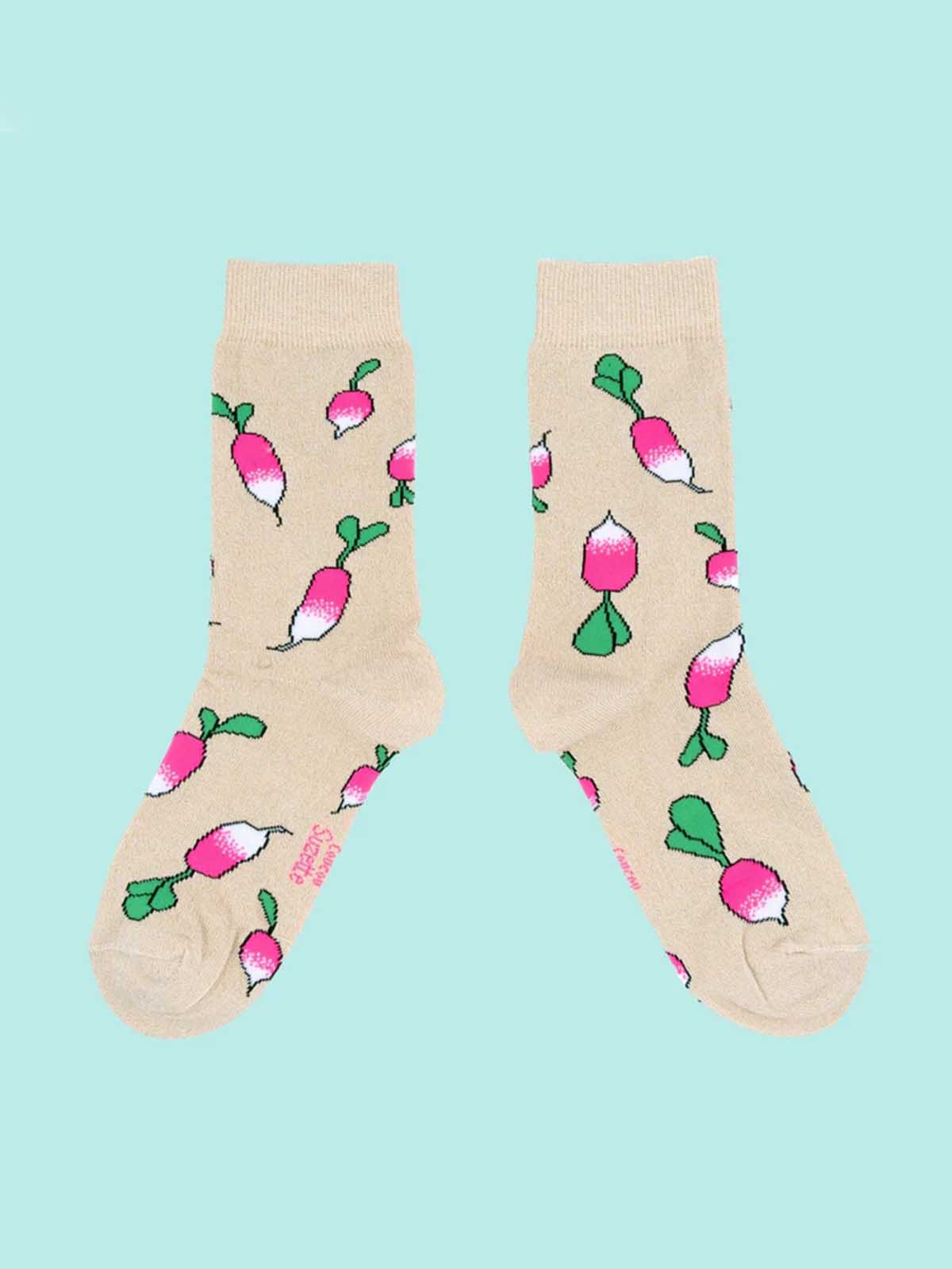 cou cou suzette socks with radishes