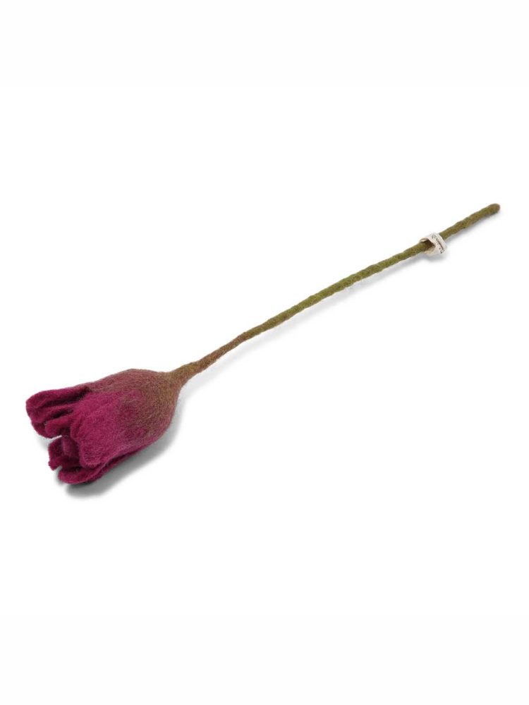 sif felt rose in red