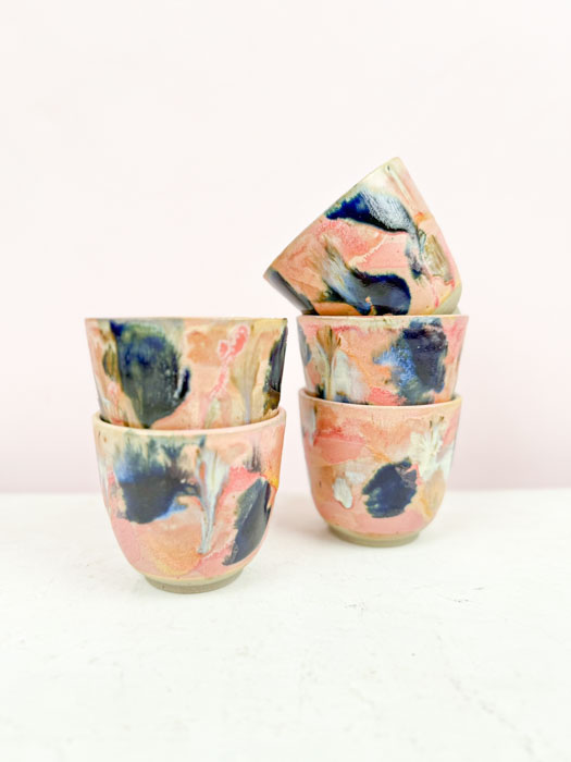 Nørrebro - ceramic cups - mug without handle