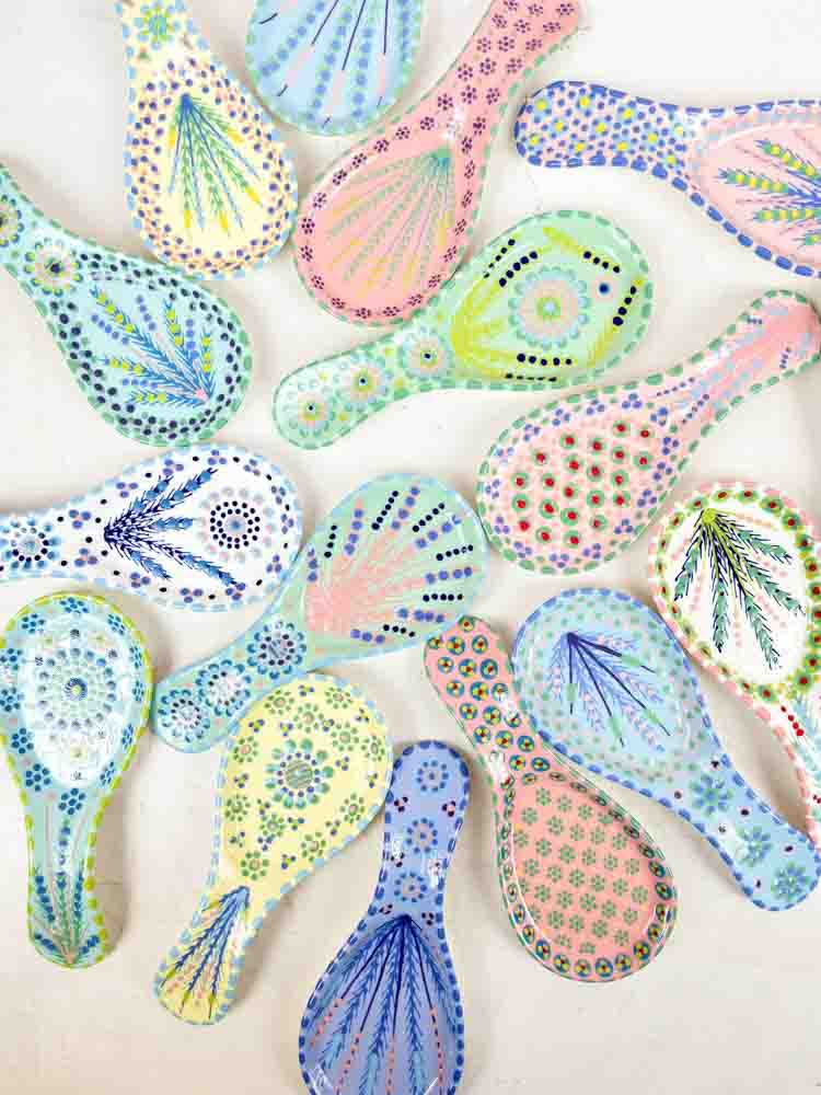 potter's work - mahabaserien - spoon holder