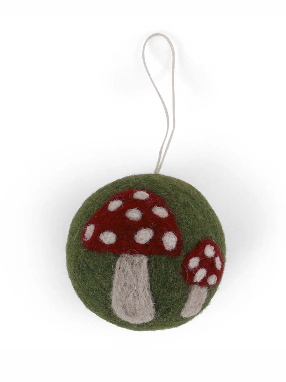 Christmas ball in felt