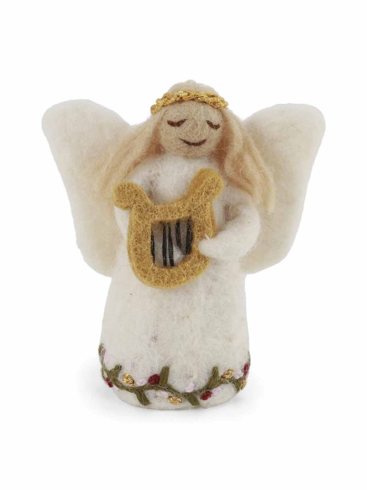 Christmas decorations in felt from gry & sif angels