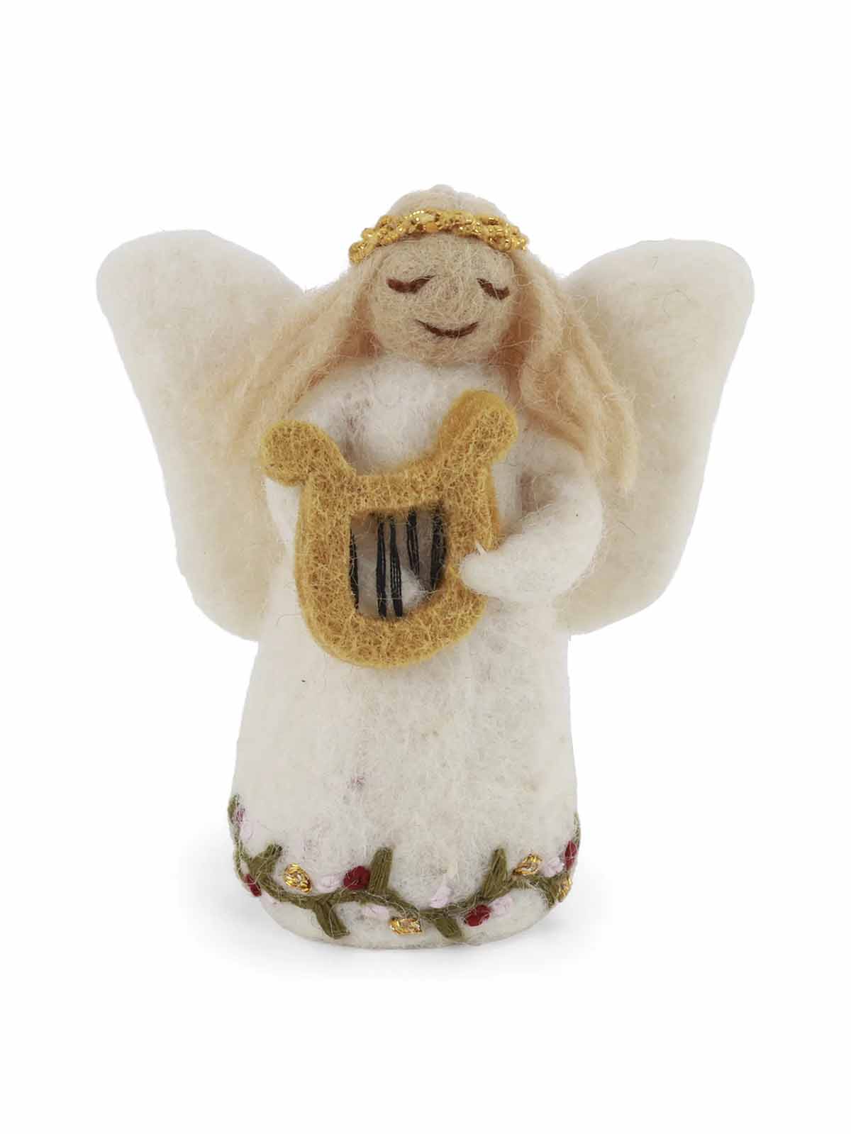 Christmas decorations in felt from gry & sif angels