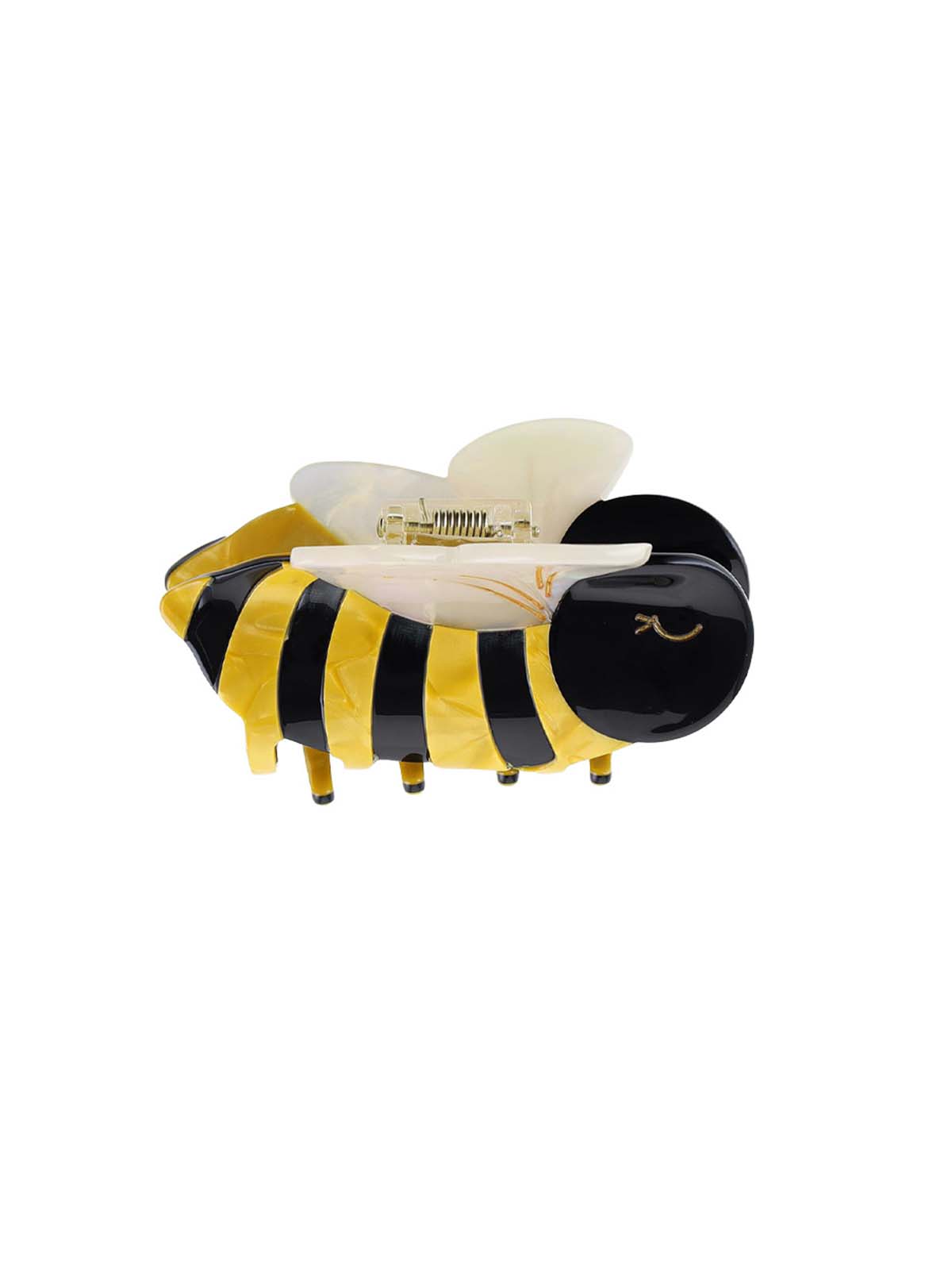 Bi Hair Clip - Yellow-Black Primary