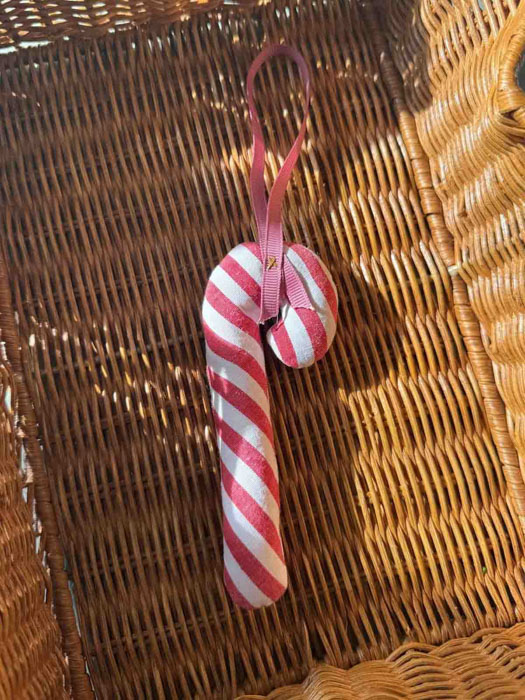 sissel noblebo Christmas ornaments in cotton