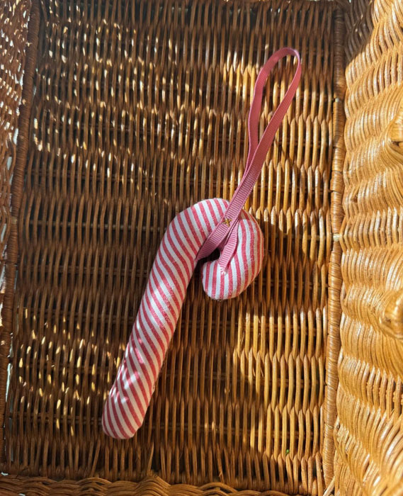 sissel noblebo Christmas ornaments in cotton