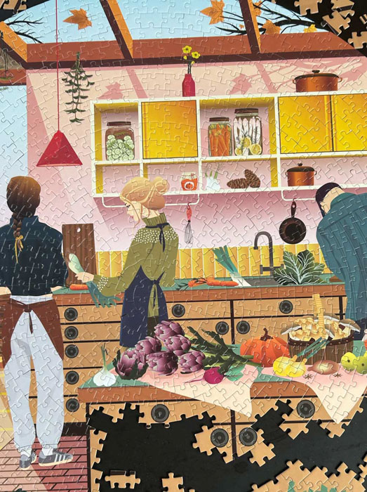 FRESH FROM THE GARDEN - puzzle 1000 pieces puzzle game