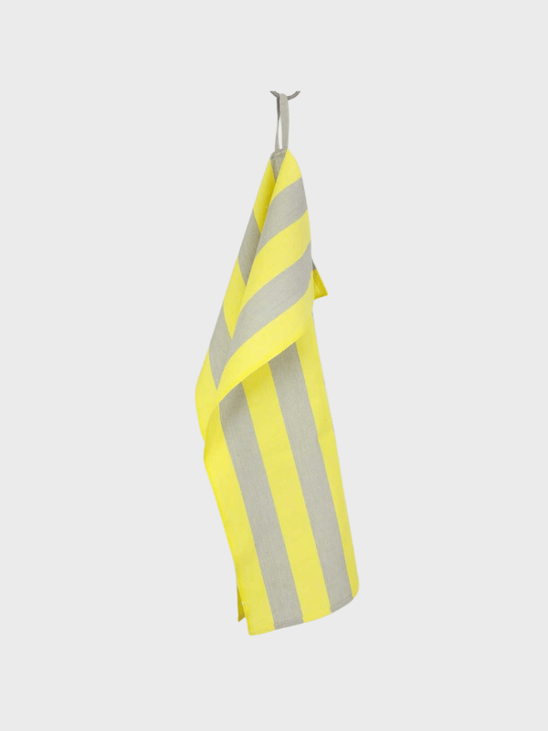 tea towel a world of craft organic cotton striped