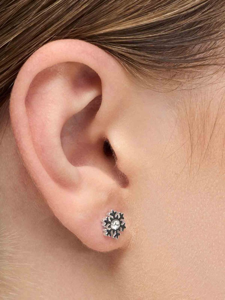 lulu copenhagen earrings snowflakes