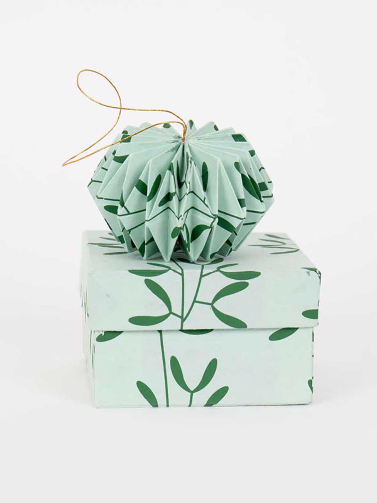 a world of craft paper Christmas decorations