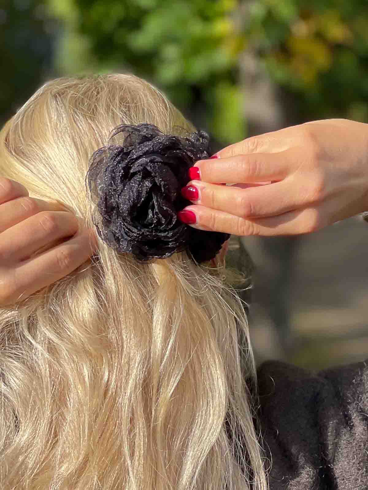 Rosie Hair Clip - Small - Black