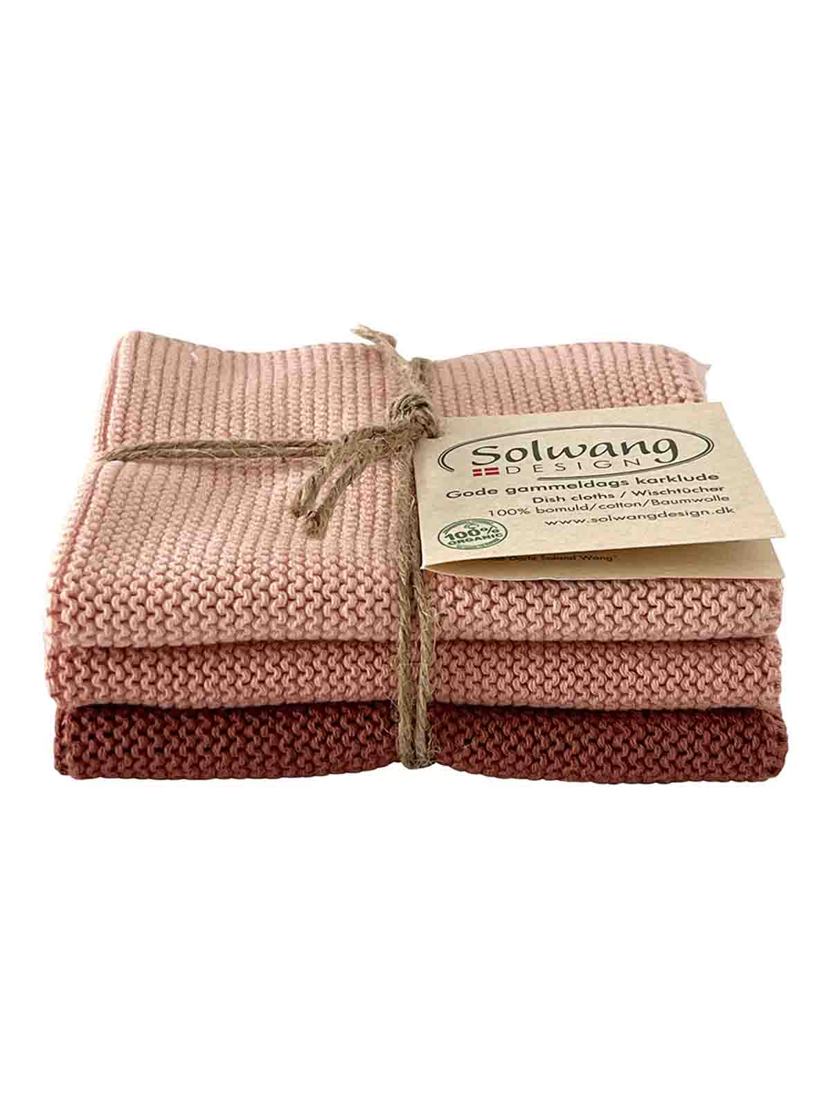 Solwang Cotton cardigans - Peach combi