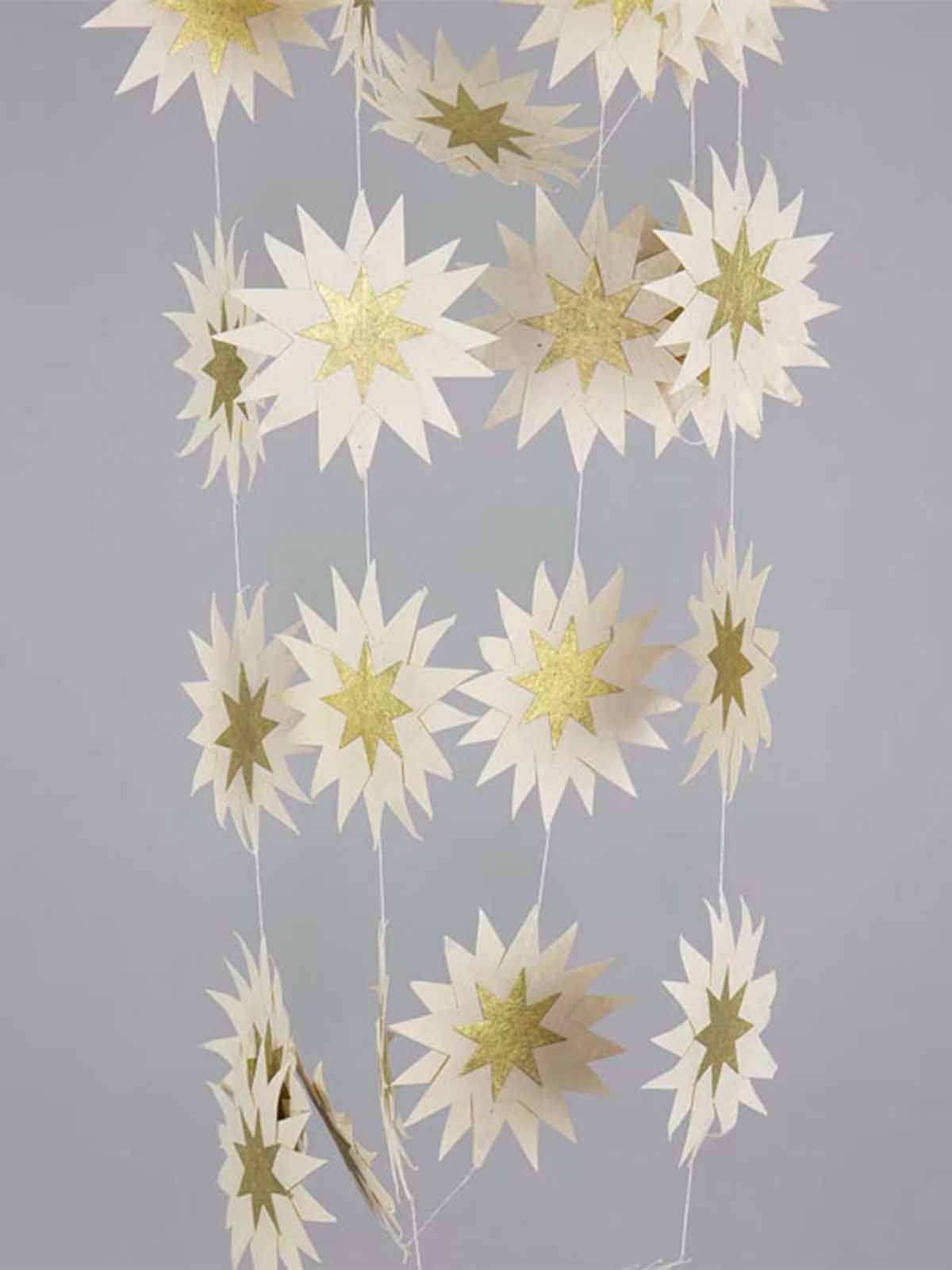 a world of craft paper Christmas decorations