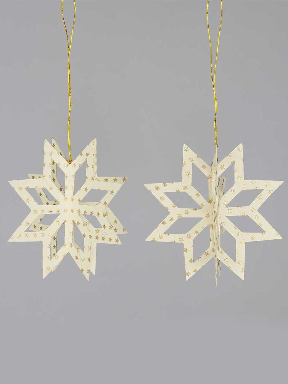 a world of craft paper Christmas decorations