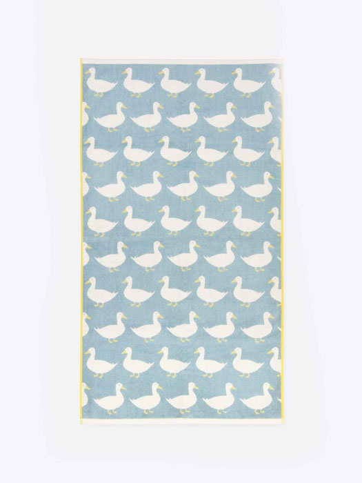 anorak towel blue with duck_web