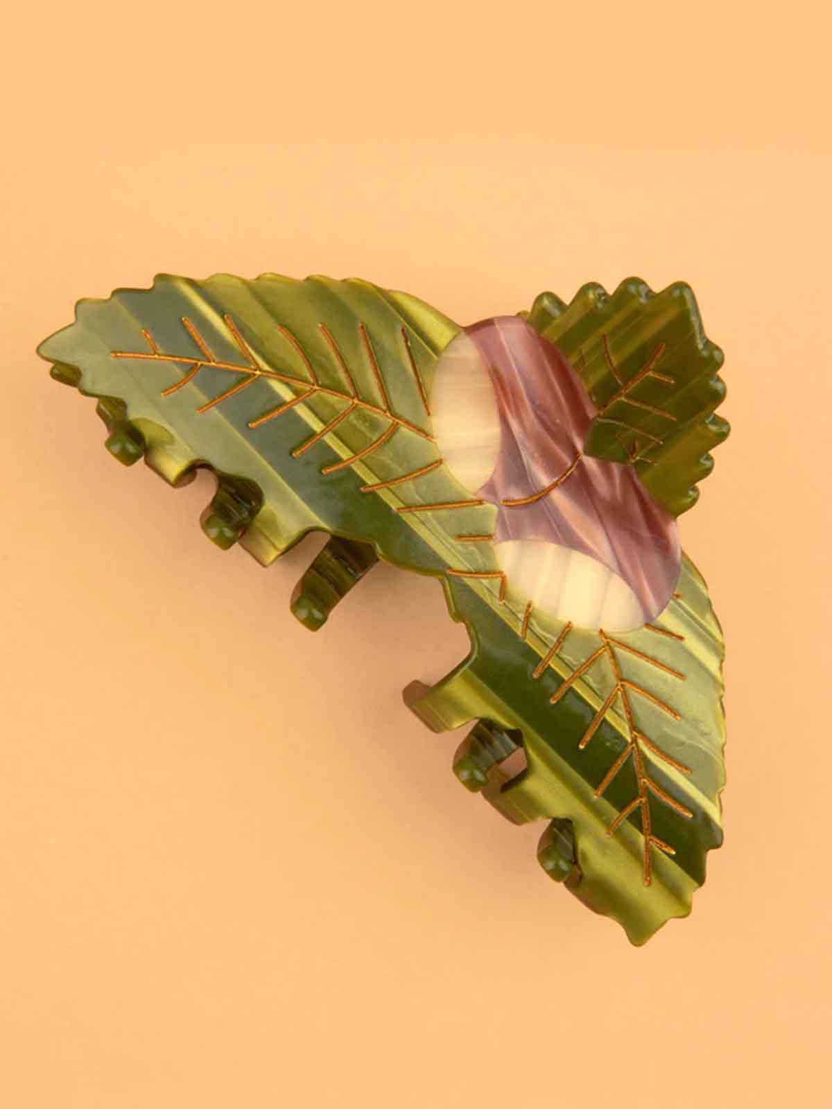 cou cou suzette hair clip chestnut (1)