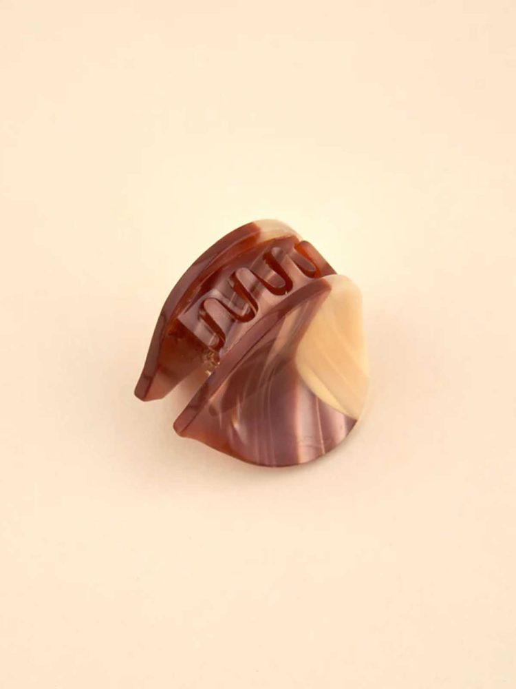 cou cou suzette mini hair clip chestnut (5)