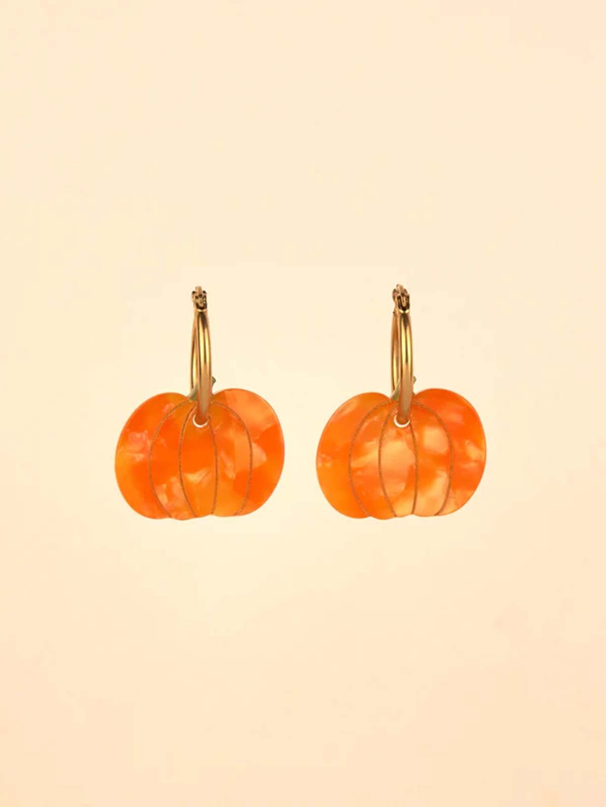 cou cou suzette - earrings pumpkin