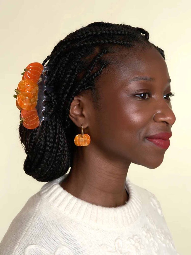 cou cou suzette - earrings pumpkin