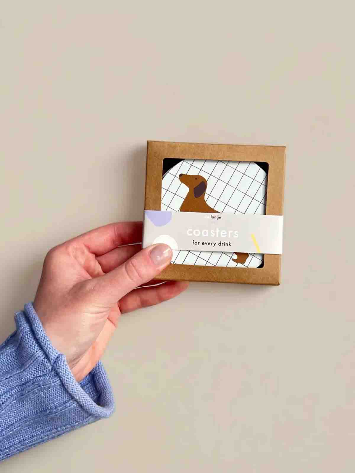 Alternative view of Coasters - Dachshund