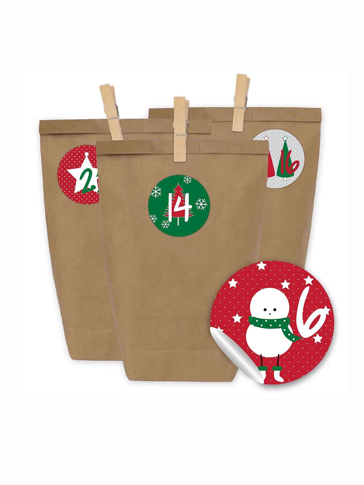 numbers for calendar gifts 2