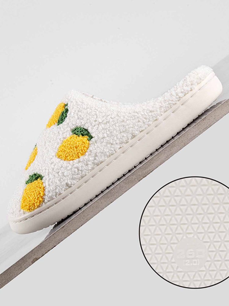 remix by Sofie shoes with yellow lemons
