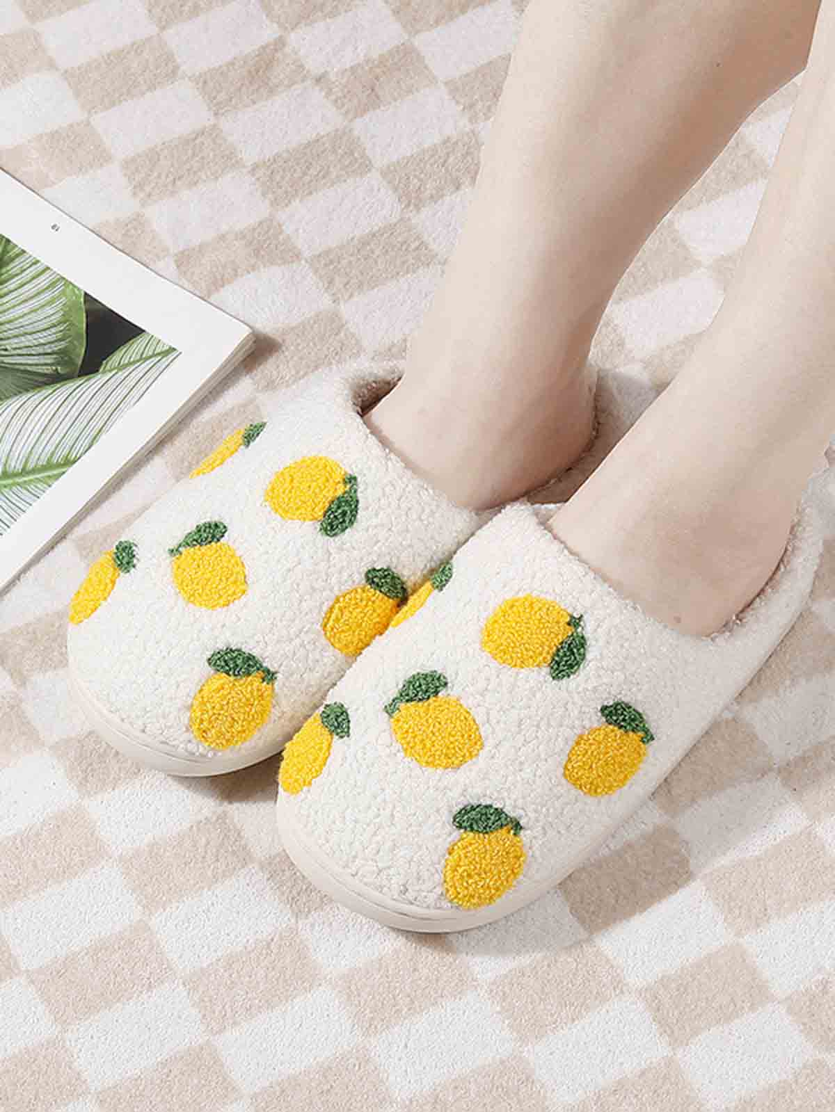 remix by Sofie shoes with yellow lemons