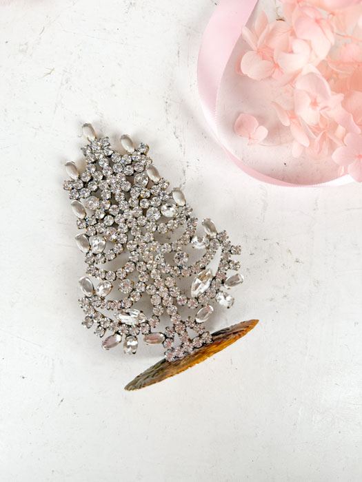 Christmas tree in rhinestone - Small (J31)
