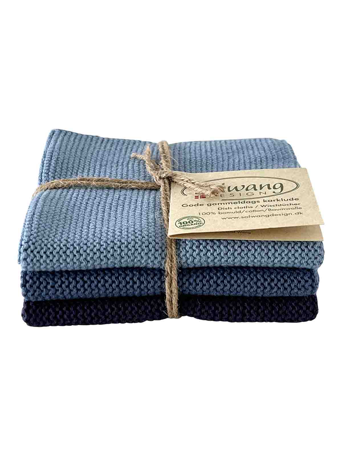 solwang design dishcloth in organic cotton