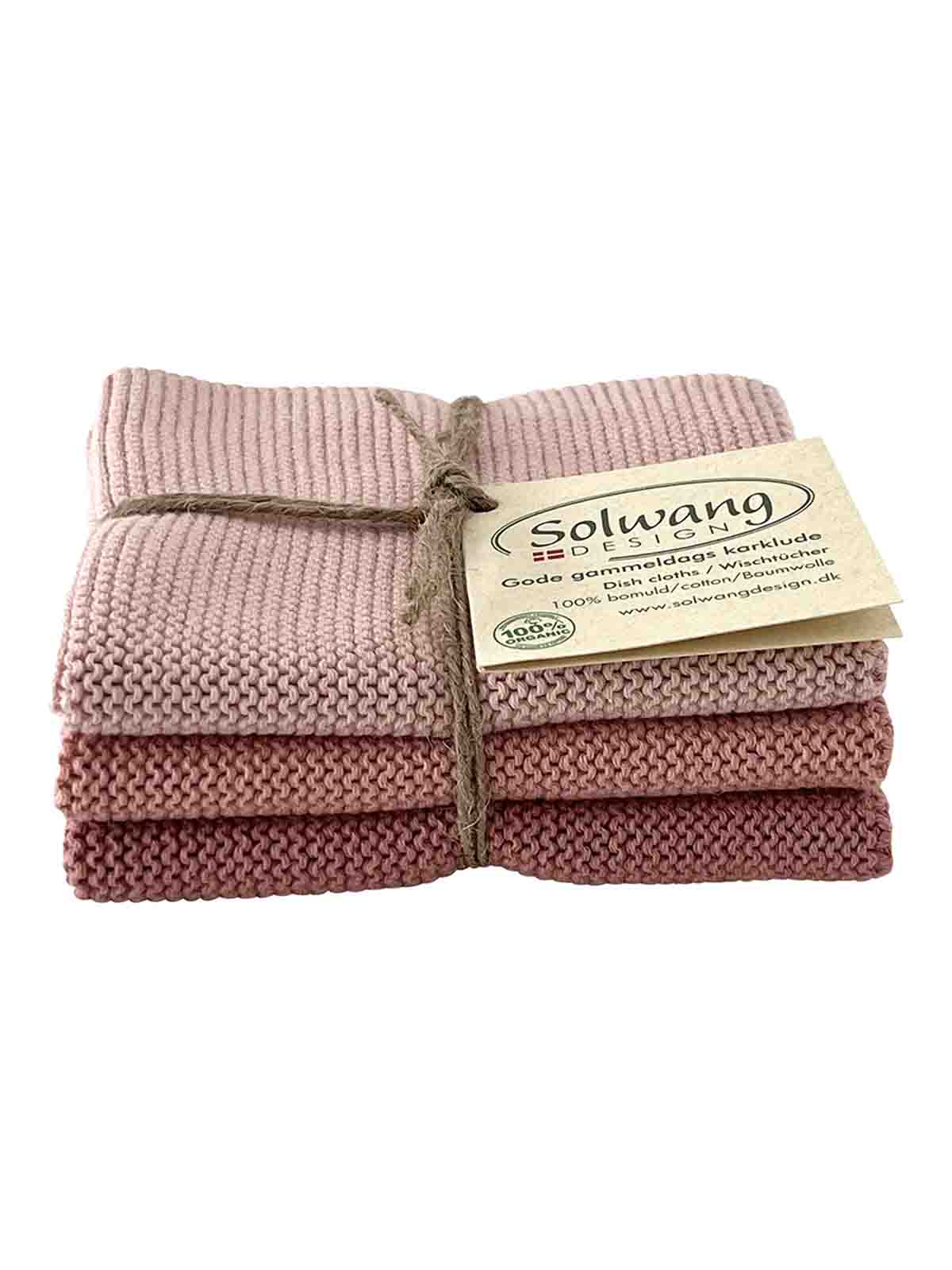 solwang design dishcloth in organic cotton