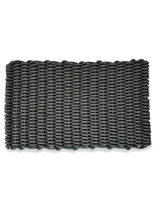 outdoor doormat black rope
