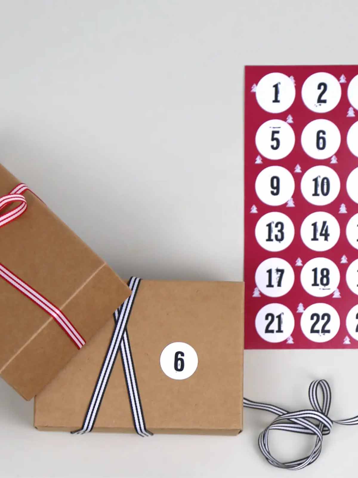 Alternative view of Numbers for Package Calendar - Classic
