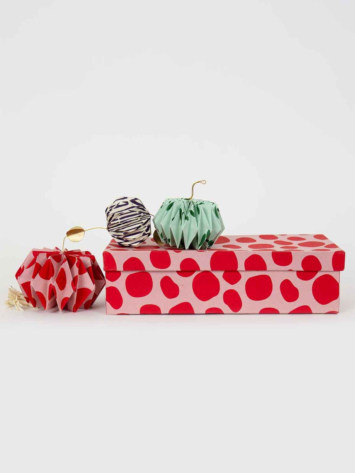 Christmas hanging paper