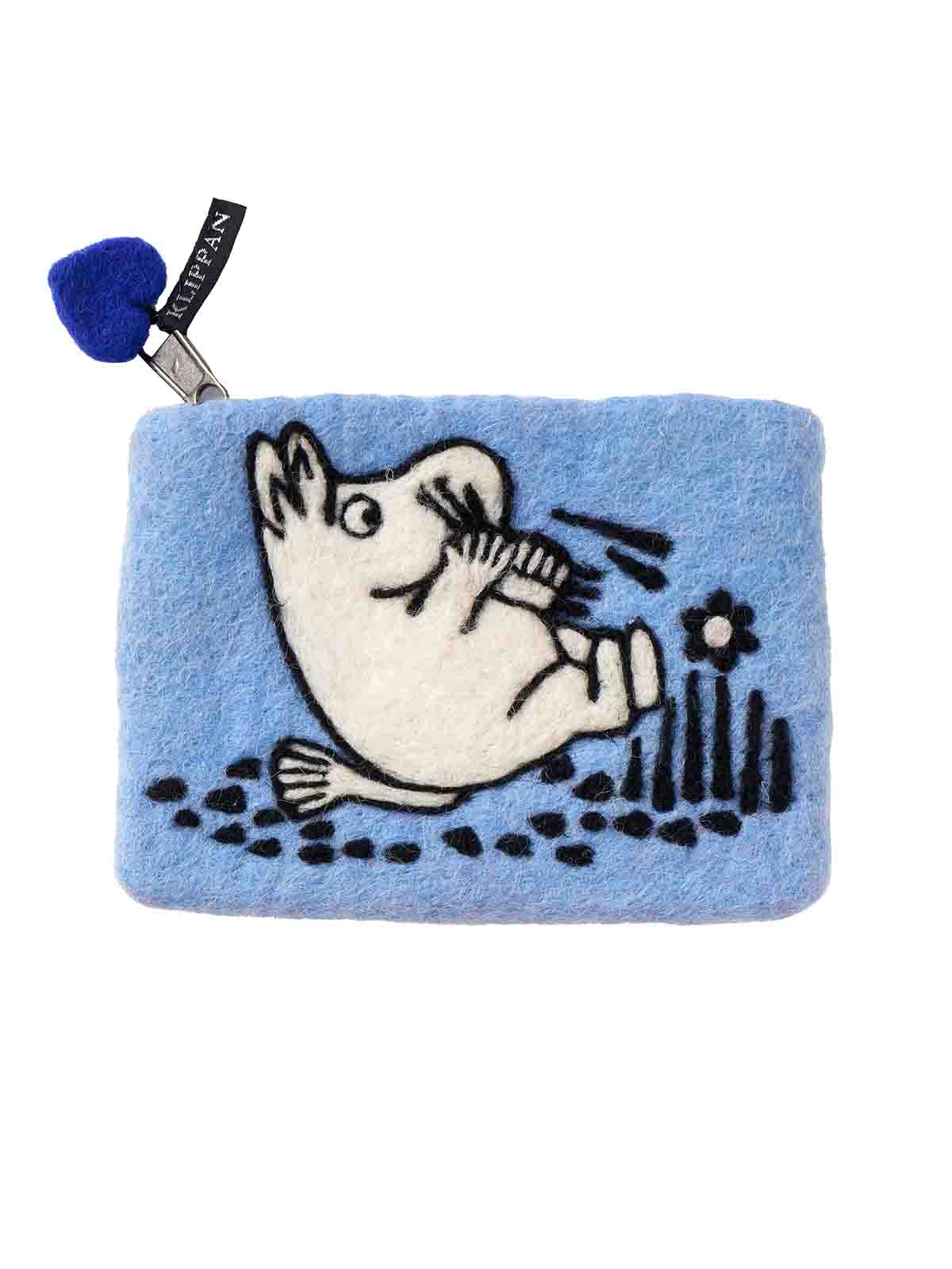 clip 590478 Moomin tripping felted purse