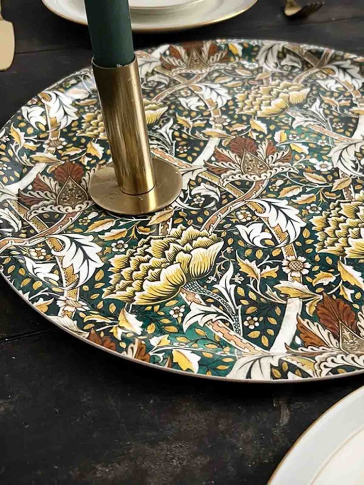 Round tray 38 cm - William Morris