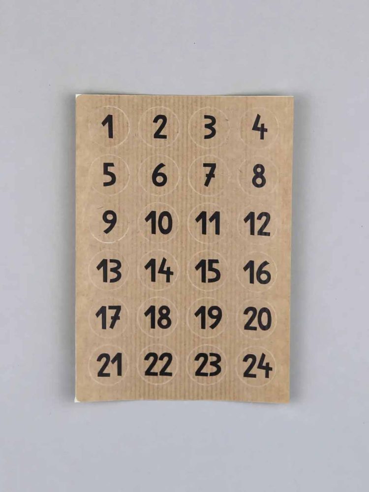 Speak to package calendar - Recycled paper